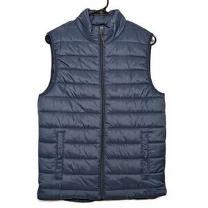 Men's Goodfellow & Co Navy Blue Lightweight Quilted Puffer Vest Size S